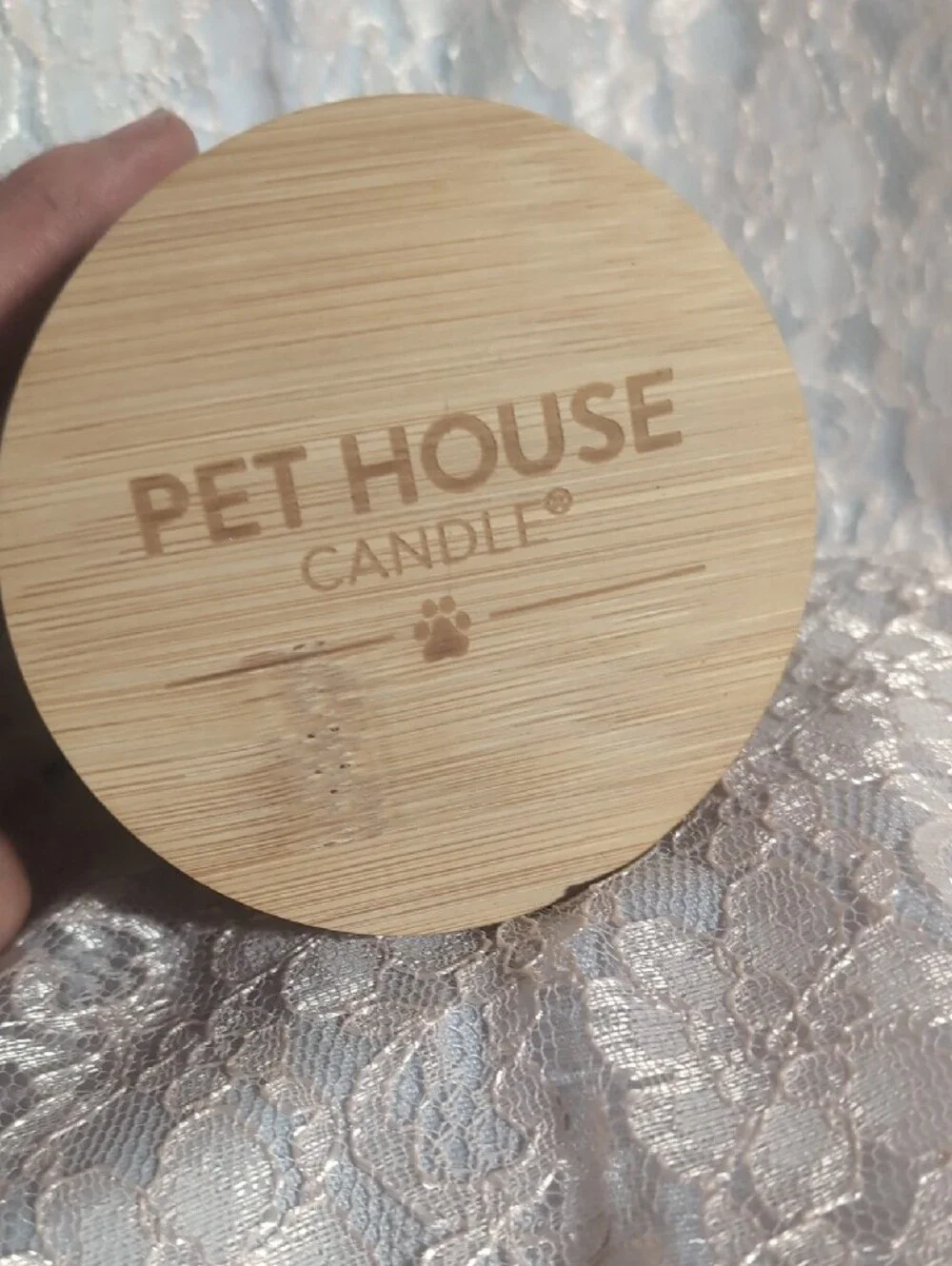 Pet House Sunwashed Cotton Candle - Light Blue - Pet Odor Neutralizer